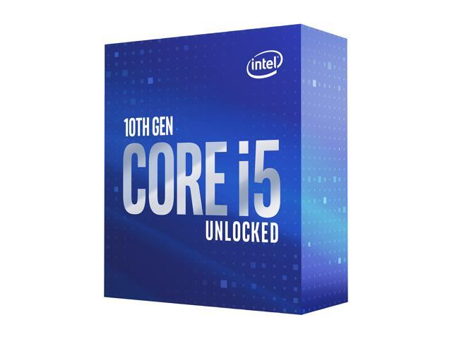 Intel Core i5-10600K - Core i5 10th Gen Comet Lake 6-Core 4.1 GHz LGA 1200 125W Intel UHD Graphics 630 Desktop CPU Processor - BX8070110600K