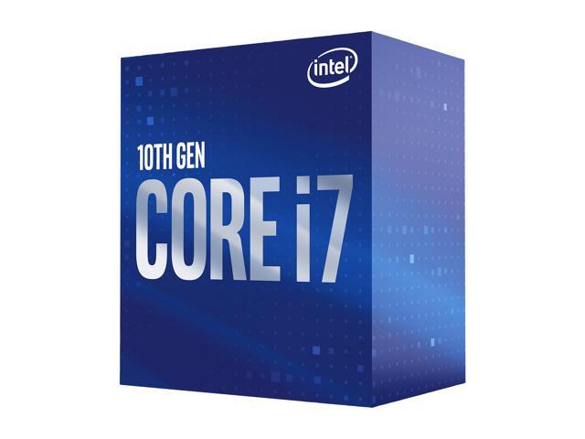 Intel Core i7-10700 - Core i7 10th Gen Comet Lake 8-Core 2.9 GHz LGA 1200 65W Intel UHD Graphics 630 Desktop CPU Processor - BX8070110700