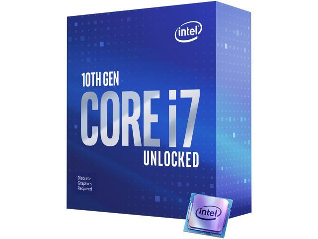 Intel Core i7-10700KF - Core i7 10th Gen Comet Lake 8-Core 3.8 GHz LGA 1200 125W None Desktop Processor - BX8070110700KF