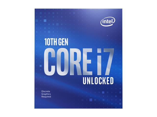 Intel Core i7-10700KF - Core i7 10th Gen Comet Lake 8-Core 3.8 GHz LGA 1200 125W None Integrated Graphics Desktop CPU Processor - BX8070110700KF