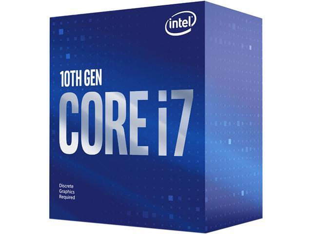 Open Box - Intel Core i7-10700F - Core i7 10th Gen Comet Lake 8-Core 2.9 GHz LGA 1200 65W Desktop Processor - BX8070110700F