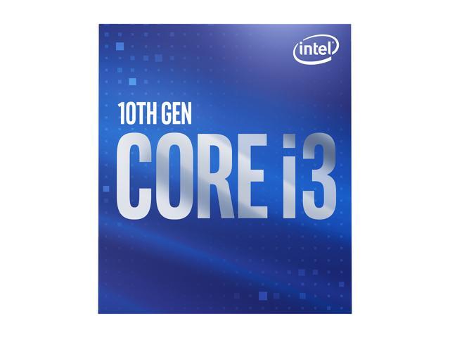 Intel Core i3-10100 - Core i3 10th Gen Comet Lake Quad-Core 3.6 GHz LGA 1200 65W Intel UHD Graphics 630 Desktop CPU Processor - BX8070110100
