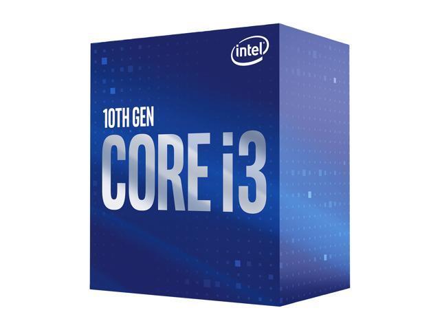 Intel Core i3-10100 - Core i3 10th Gen Comet Lake Quad-Core 3.6 GHz LGA 1200 65W Intel UHD Graphics 630 Desktop CPU Processor - BX8070110100