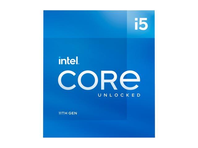 Intel Core i5-11600K - Core i5 11th Gen Rocket Lake 6-Core 3.9 GHz LGA 1200 125W Intel UHD Graphics 750 Desktop CPU Processor - BX8070811600K