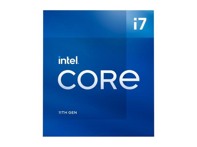 Intel Core i7-11700 - Core i7 11th Gen Rocket Lake 8-Core 2.5 GHz LGA 1200 65W Intel UHD Graphics 750 Desktop CPU Processor - BX8070811700