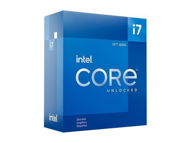 Intel Core i7-12700KF - Core i7 12th Gen Alder Lake 12-Core (8P+4E) 3.6 GHz LGA 1700 125W Desktop Processor - BX8071512700KF