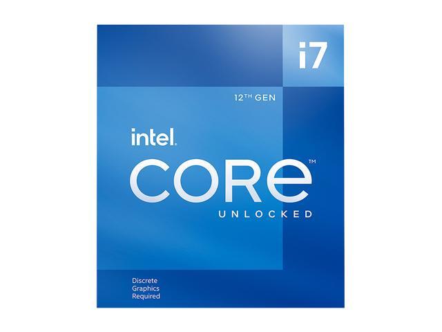 Intel Core i7-12700KF - Core i7 12th Gen Alder Lake 12-Core (8P+4E) 3.6 GHz LGA 1700 125W Desktop Processor - BX8071512700KF