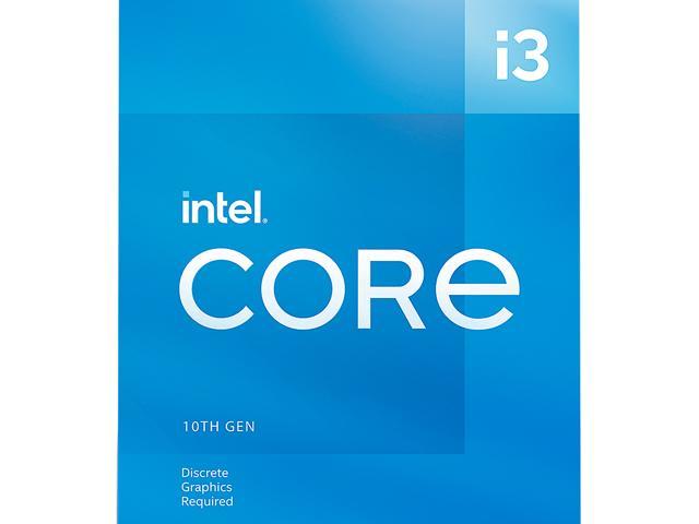 Intel Core i3-10105F - Core i3 10th Gen Comet Lake Quad-Core 3.7 GHz LGA 1200 65W None Desktop Processor - BX8070110105F