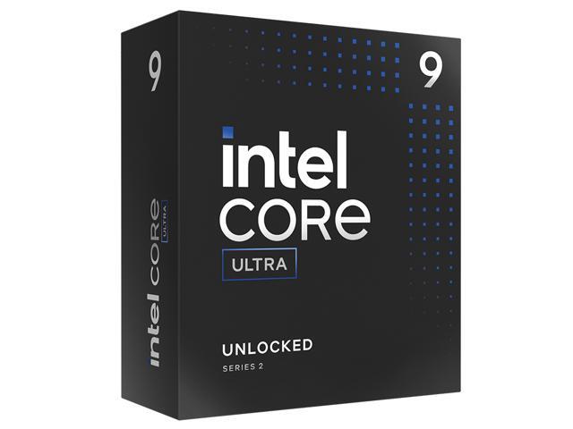 Intel Core Ultra 9 285K, Arrow Lake 24-Core (8P+16E), LGA 1851, 125W Desktop Processor - BX80768285K