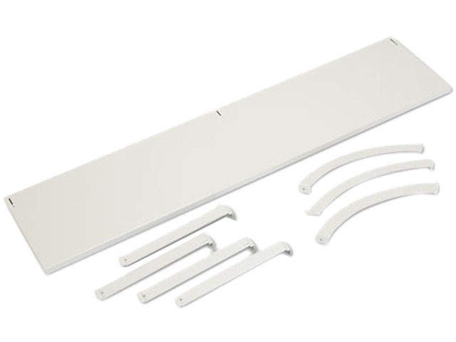 Verse Panel System Hanging Shelf, 60w X 12-3/4d, Gray