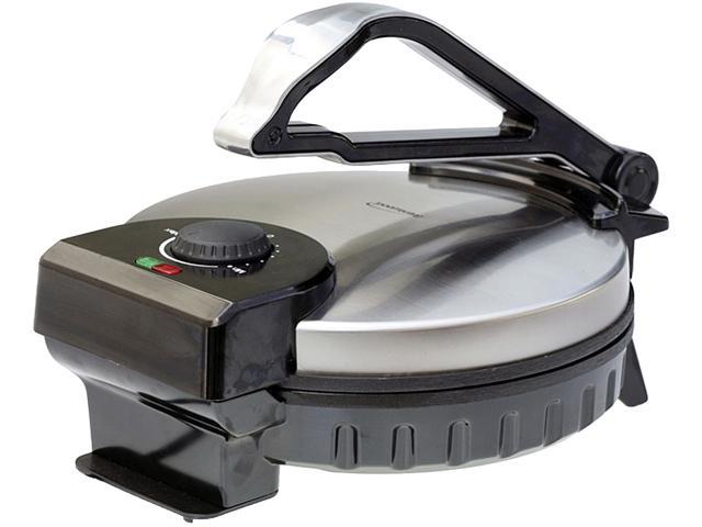 Photos - Toaster Brentwood TS-127 Stainless Steel Non-Stick Electric Tortilla Maker, 8-Inch 