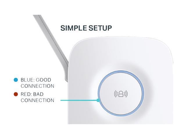TP-Link RE350 AC1200 Wi-Fi Range Extender w/ Gigabit Ethernet Port, Small Footprint w/ Intelligent Signal LED Ring