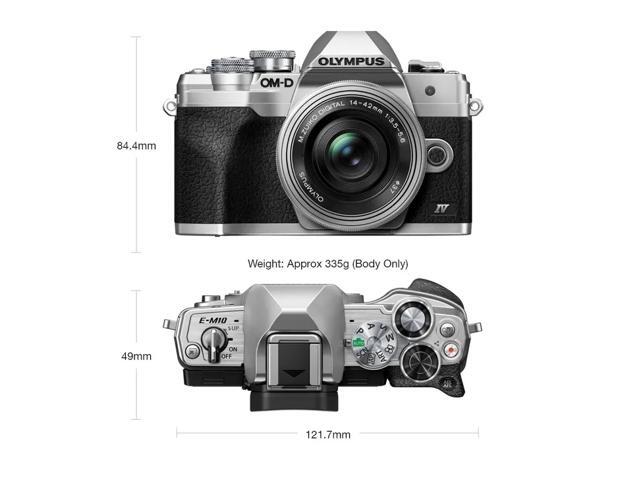 Olympus - OM-D E-M10 Mark IV 4K Video Mirrorless Camera (Body Only) - Silver - image 11