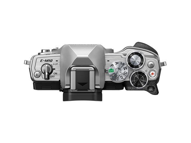 Olympus - OM-D E-M10 Mark IV 4K Video Mirrorless Camera (Body Only) - Silver - image 8