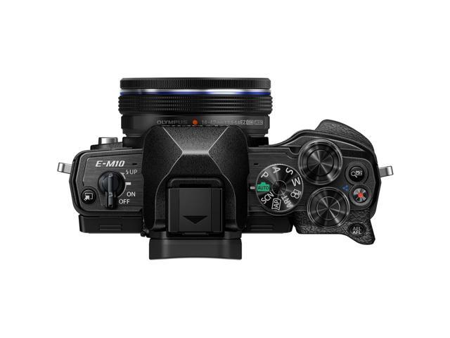 Olympus - V207132SU000 OM-D E-M10 Mark IV Mirrorless Digital Camera with 14-42mm Lens - Black - image 7