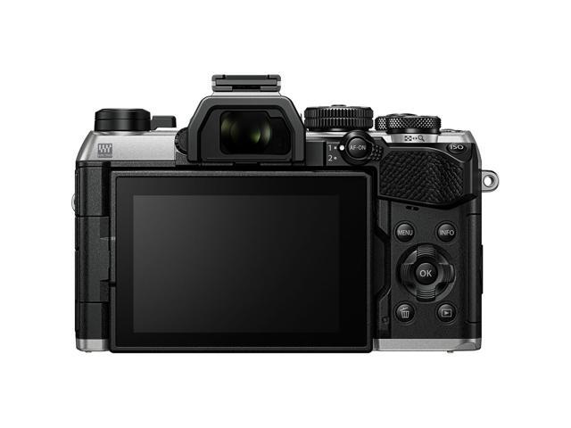 Olympus - V210071BU000 4K Video Mirrorless Camera with Lens - Black - image 2