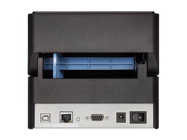 Citizen CL-E300XUBNNA CL-E300 Series Compact LAN-as-standard Direct Thermal Barcode and Label Printer - USB/LAN/Serial - Black