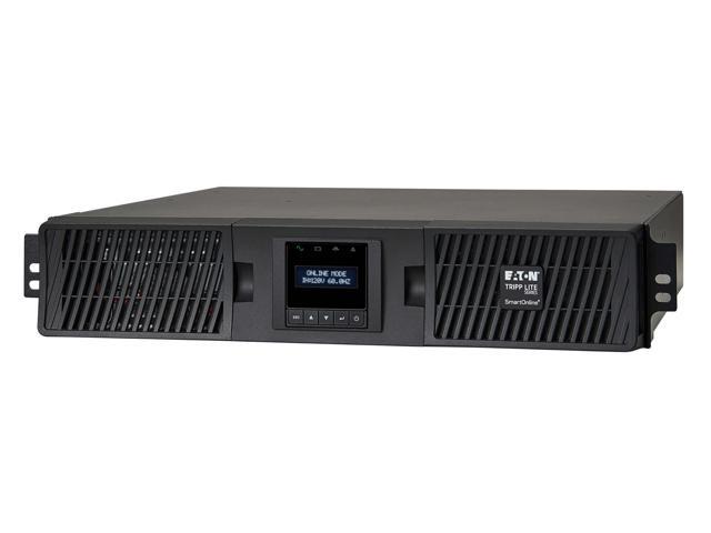 Tripp Lite series SmartOnline 750VA 675W 120V Double-Conversion UPS - 8 Outlets, Extended Run, Network Card Included, LCD, USB, DB9, 2U Rack/Tower...