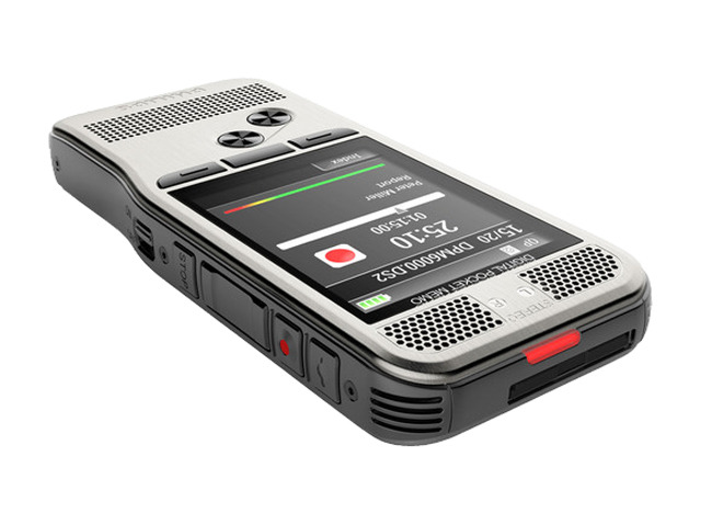 Philips DPM6000 PocketMemo Digital Voice Recorder with Push Button