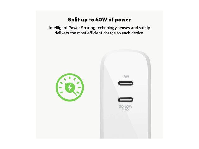 Belkin 68W GaN Dual USB-C Wall Charger - image 6