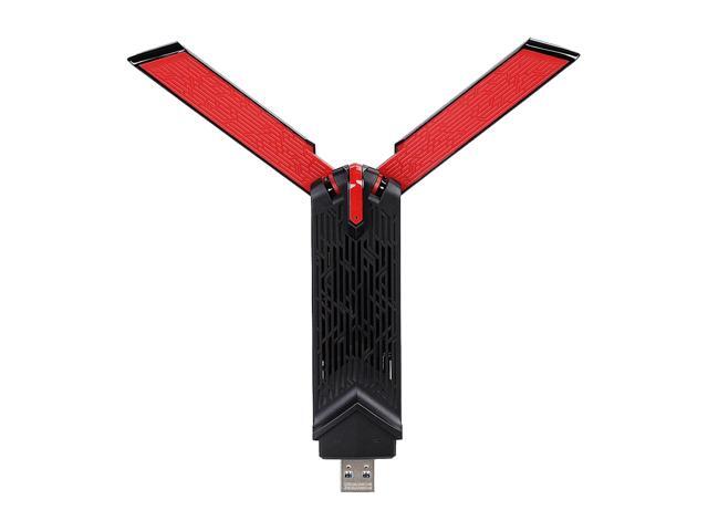 ASUS USB-AC68 Dual-band AC1900 USB 3.0 Wi-Fi Adapter Retail with Included Cradle