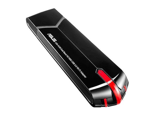 ASUS USB-AC68 Dual-band AC1900 USB 3.0 Wi-Fi Adapter Retail with Included Cradle