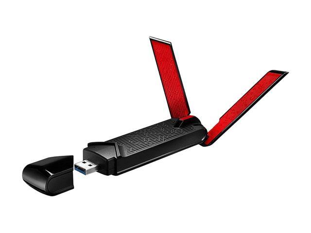 ASUS USB-AC68 Dual-band AC1900 USB 3.0 Wi-Fi Adapter Retail with Included Cradle