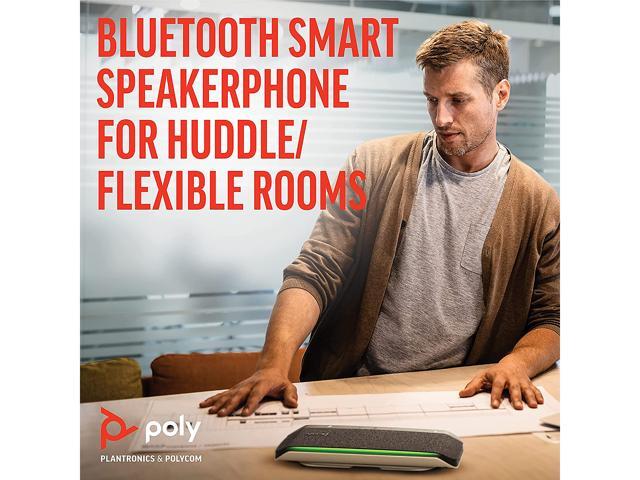 Poly - Sync 40 Smart -Speakerphone (Plantronics) - Flexible Work Spaces - Connect to PC/Mac via Combined USB-A/USB-C -Cable and Smartphones via...