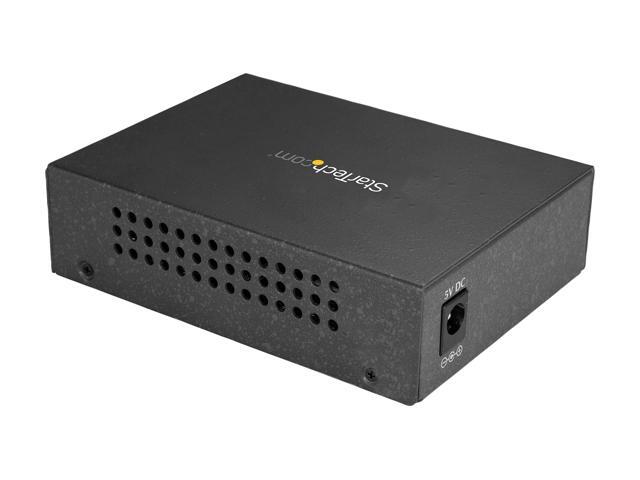 StarTech MCMGBSCMM055 Fiber Media Converter - 1000Base-SX - 550m - Multi Mode - Fiber to Ethernet Converter - Fiber to Copper Converter