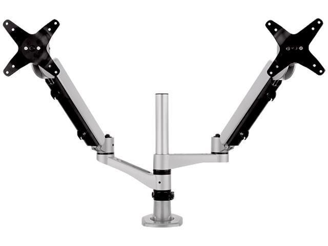 ViewSonic Spring-Loaded Dual Monitor Mounting Arm for Two Monitors up to 27' Each