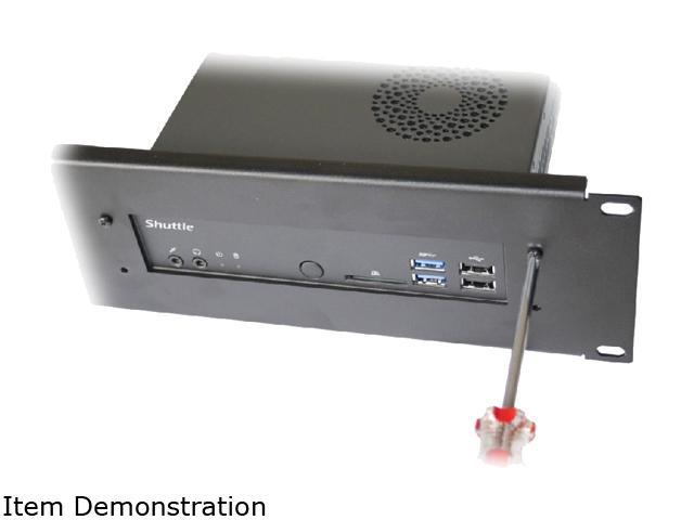 Shuttle PRM01 Mounting Plate for Barebone PC Black Powder Coat - image 5