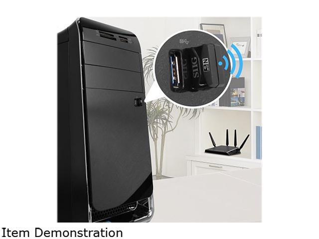 Siig Ieee 802.11N - Wi-Fi Adapter For Desktop Computer/Notebook