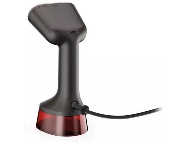 chi handheld garment steamer for clothes 2 continuous steam modes, full-size 300 ml capacity water tank, ergonomic handle, 1600 watts, 10 cord, red...