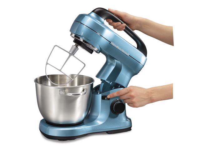 Hamilton Beach 7 Speed Stand Mixer, Blue 63393G