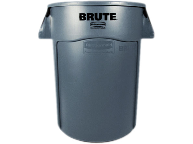 Rubbermaid - FG264360GRAY - Utility Container, 2643, 44 gal Capacity, Grey, 31.5 in. H