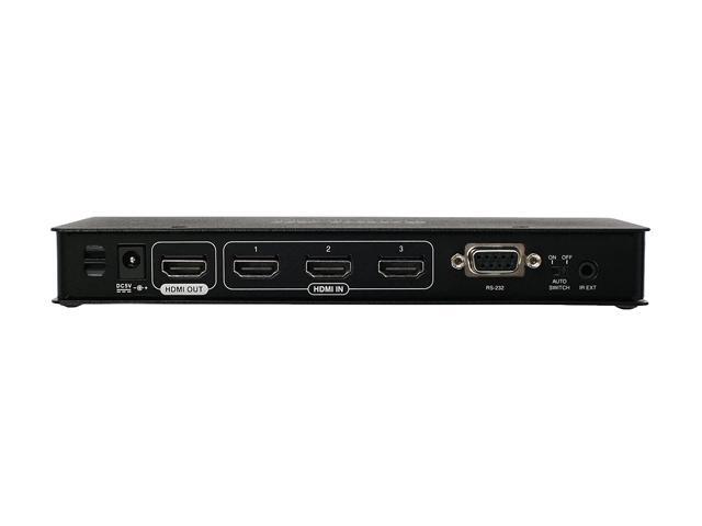 IOGEAR True 4K 4-Port Switcher with HDMI Connection GHSW8441