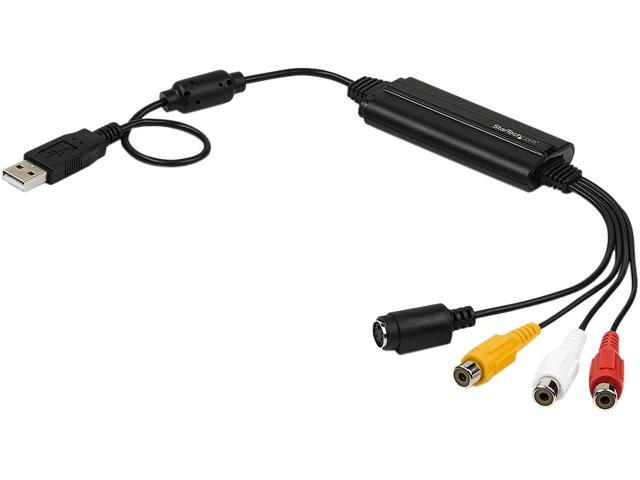 StarTech USB Video Capture Adapter S Video / Composite Cable SVID2USB232