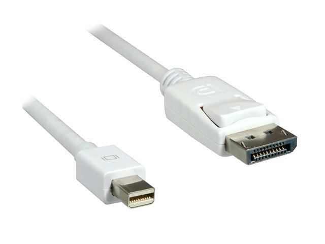 UNC Mini DisplayPort to DisplayPort Cable, 6ft - White - image 2
