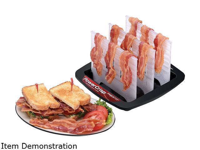 Presto 05101 PowerCrisp Microwave Cool Touch Handle Bacon Cooker