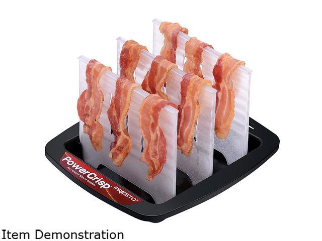 Presto 05101 PowerCrisp Microwave Cool Touch Handle Bacon Cooker