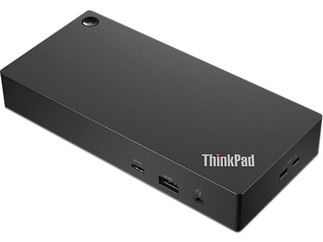 Lenovo - ThinkPad Universal USB-C Docking Station - Black