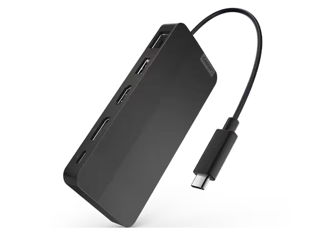 Lenovo USB-C Dual Display Travel Dock without Adapter