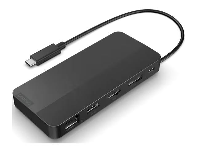 Lenovo USB-C Dual Display Travel Dock without Adapter