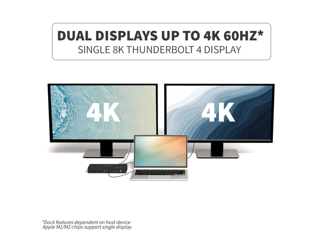 CODi Centro T4 10-in-1 Thunderbolt 4 Docking Station DSTB4101