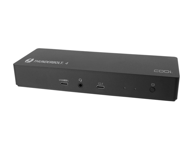CODi 10-in-1 Thunderbolt 4 Docking Station with 8K Display Support and 96W Power Delivery