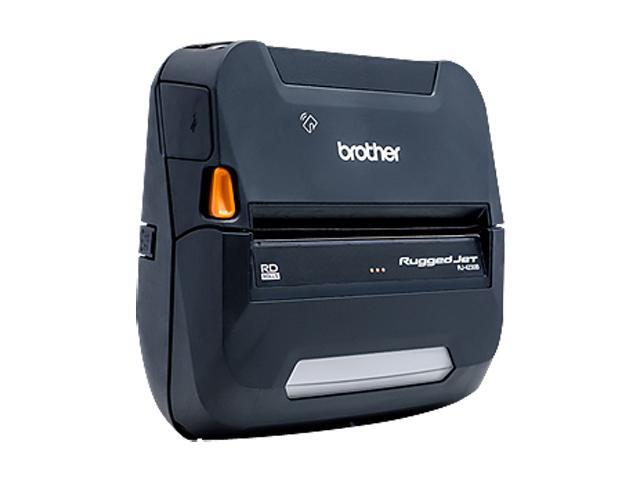 Brother Ruggedjet 4230BL Direct Thermal Printer - Monochrome Portable Label/Receipt Print (Rj4230bl)