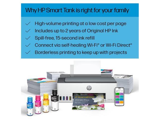 HP - Smart Tank 5101 Wireless AI-Enabled All-in-One Cartridge-Free Supertank Inkjet Printer with 3 Years of Ink Included¹ - White - image 4