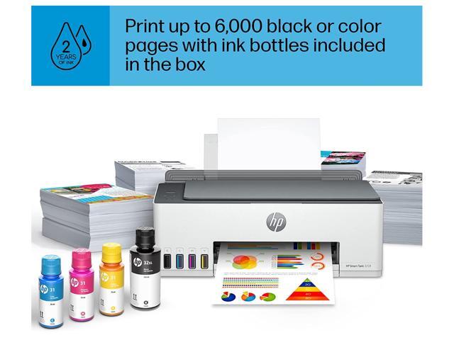 HP - Smart Tank 5101 Wireless AI-Enabled All-in-One Cartridge-Free Supertank Inkjet Printer with 3 Years of Ink Included¹ - White - image 6