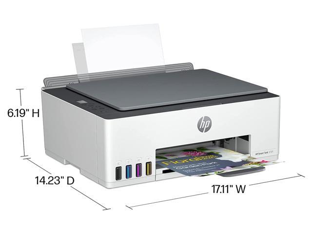 HP - Smart Tank 5101 Wireless AI-Enabled All-in-One Cartridge-Free Supertank Inkjet Printer with 3 Years of Ink Included¹ - White - image 7