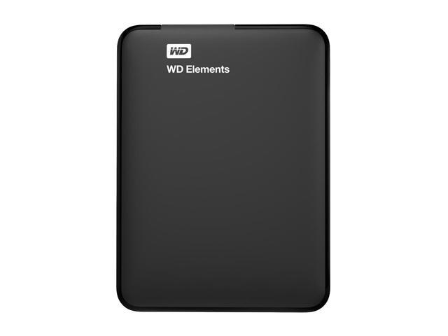 WD 2TB Elements Portable Hard Drive USB 3.0 Model WDBU6Y0020BBK-WESN Black